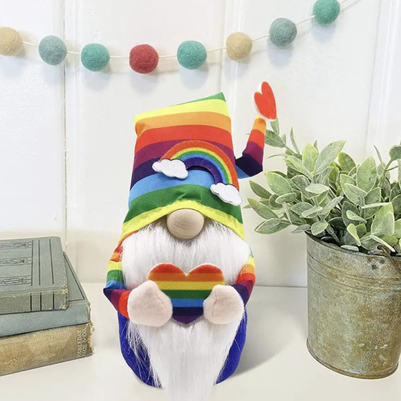 Other - New! Rainbow Pride Faceless Gnome